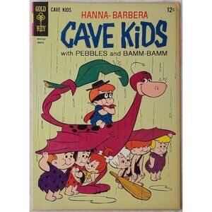 Cave Kids 12 Gold Key Comics 1966 4.0 VG Pebbles Bamm-Bamm Silver Age